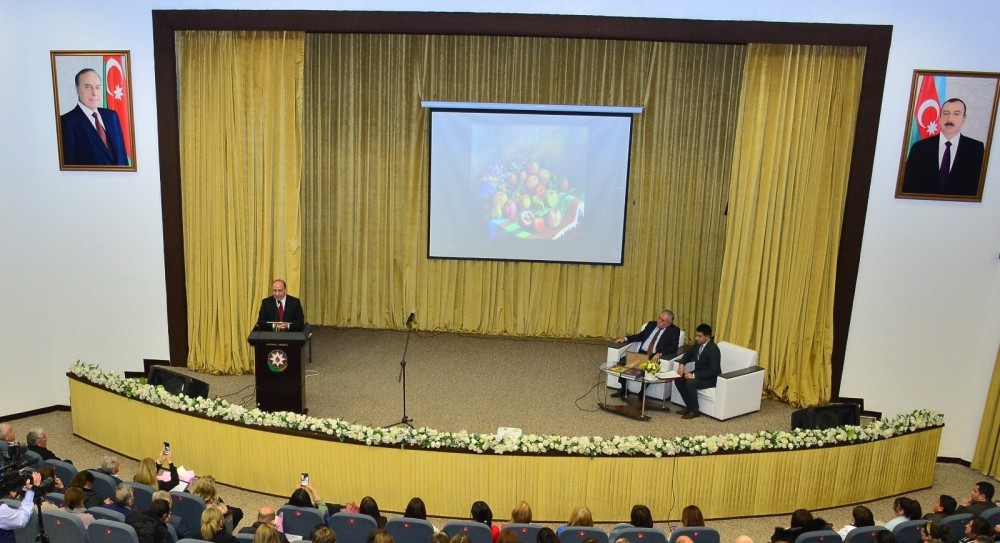 Ağstafada Azərbaycan Rəssamlar İttifaqının üzvü, məşhur rəssam Nəvai Mətinin 60 illik yubileyi qeyd olunub